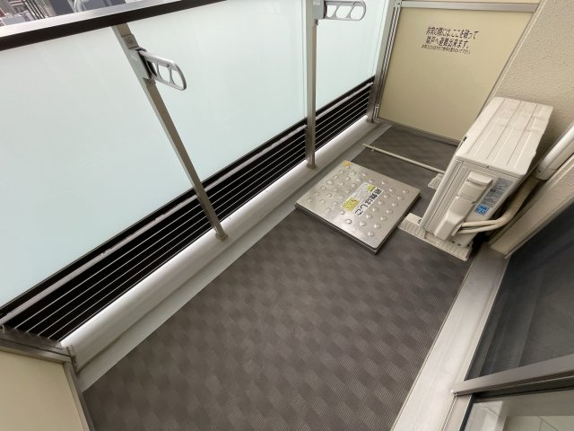 スプランディッド淀屋橋DUEのバルコニー