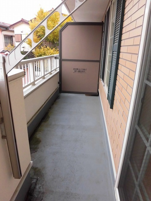 ラ　ソレイユ　ジョーヌのバルコニー