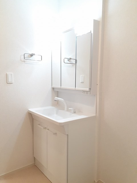 アンドゥトロワの洗面所