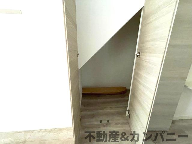 ディアタウン越智2丁目No.1　新築未入居戸建1号棟のその他|細かな収納がしっかりある建物です*+。・