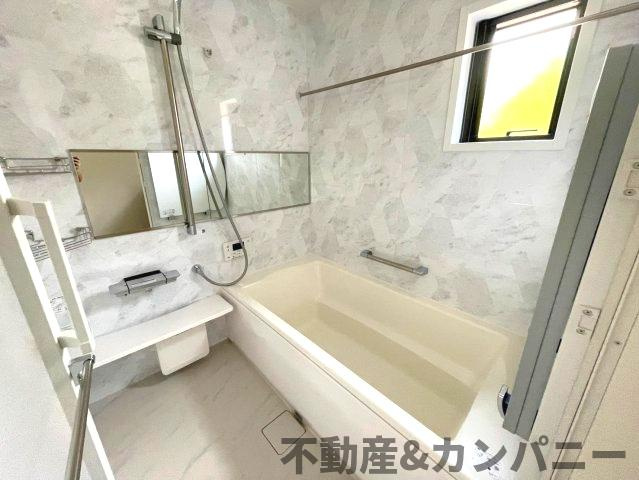 ディアタウン越智2丁目No.1　新築未入居戸建1号棟の浴室|お風呂です