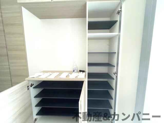 ディアタウン越智2丁目No.1　新築未入居戸建1号棟の収納|十分な収納スペースがあります