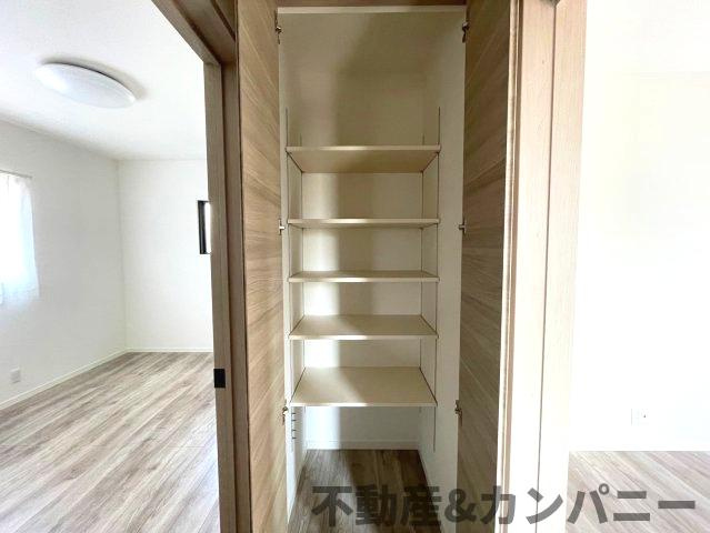 ディアタウン越智2丁目No.1　新築未入居戸建1号棟の収納|大きなものも収納できそうです
