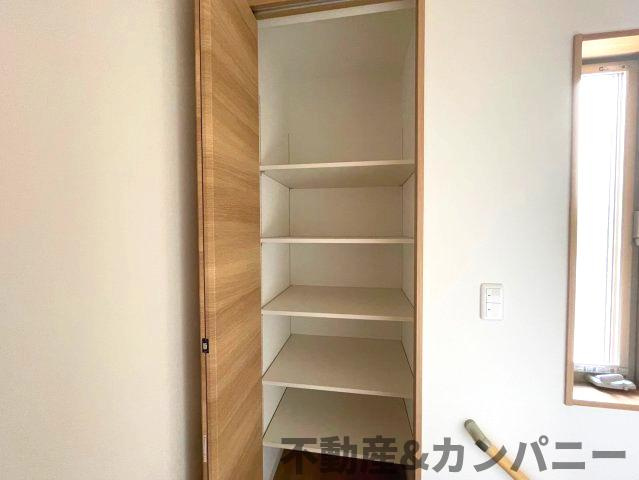 ディアタウン越智2丁目No.1　新築未入居戸建1号棟の収納|収納があります