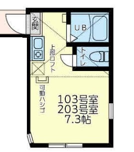 【間取り】 | ユナイト弘明寺アレハンドロ