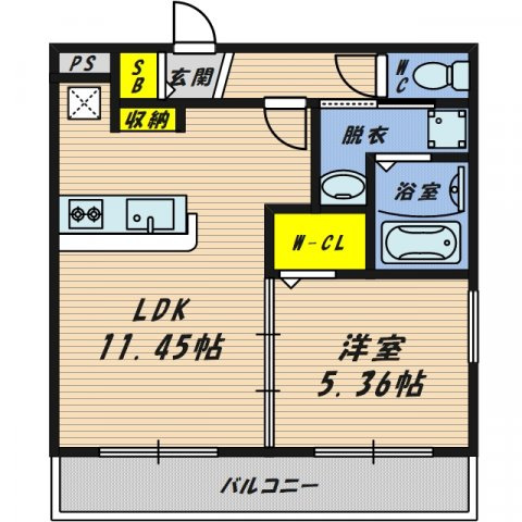 【間取り】 | メゾン・デ・ベルジュ鴫野