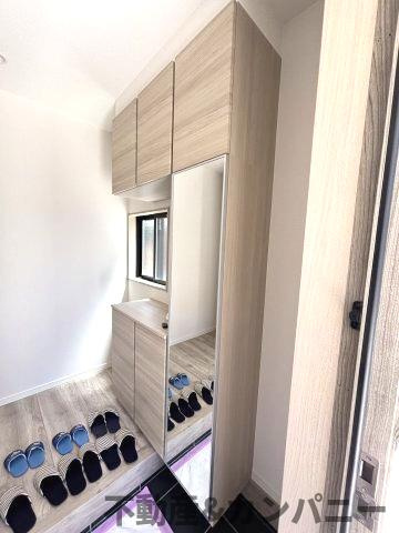 ディアタウン北斎院の玄関|落ち着いた玄関です