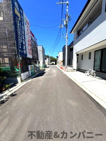 ディアタウン北斎院の前面道路含む現地写真|前面道路含む現地写真です