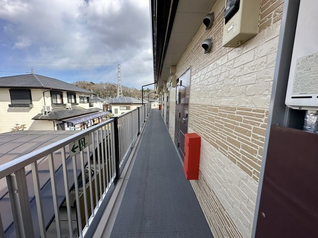 レオパレスアクエリアスのその他|2階廊下