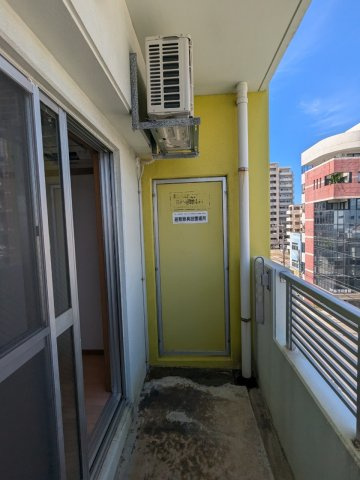 エミネンス西町のバルコニー