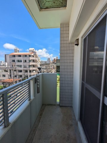エミネンス西町のバルコニー