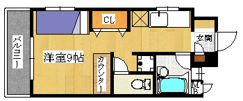 エミネンス西町の間取り