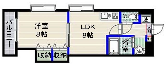 【間取り】 | プレミール鳥飼 | 現況優先。