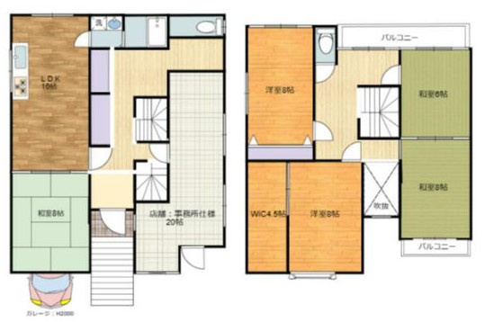 【間取り】 | K21786-待鳳