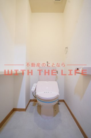 グリーンキャッスル【10,000円キャッシュバック対象物件】のトイレ|シンプルで使いやすいトイレです