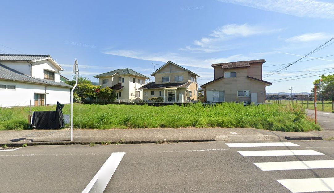 北諸県郡三股町五本松の売地の外観