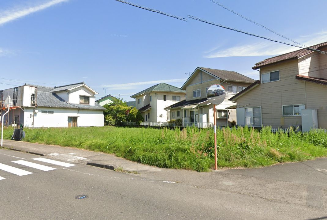 北諸県郡三股町五本松の売地の外観