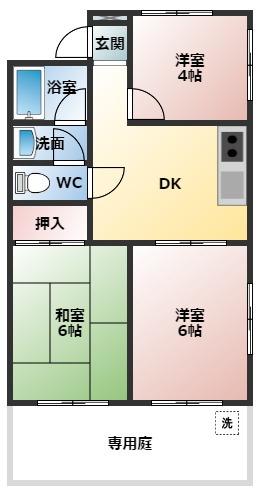 【間取り】 | 丸正ハイツ