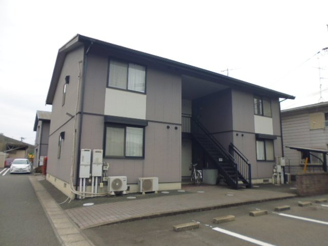 ハーモニーハイツＢの外観