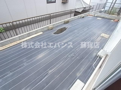 【庭】 | 仁戸名町アパート | お庭も活用できます