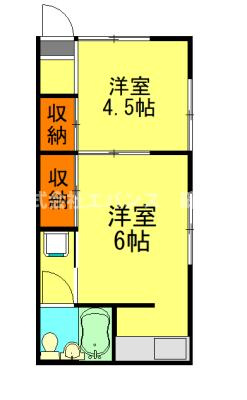 【間取り】 | 仁戸名町アパート