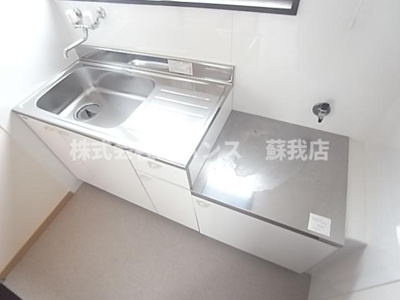 【キッチン】 | 仁戸名町アパート | 使いやすいキッチンです