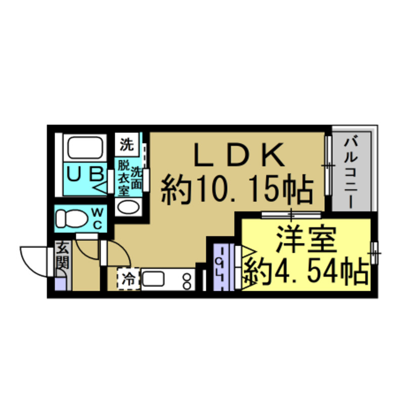 Jack tokonameminatoⅠの間取り