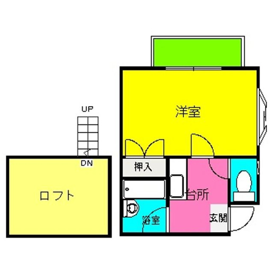 【間取り】 | 清水メゾンBMⅢ　B | 現況優先。