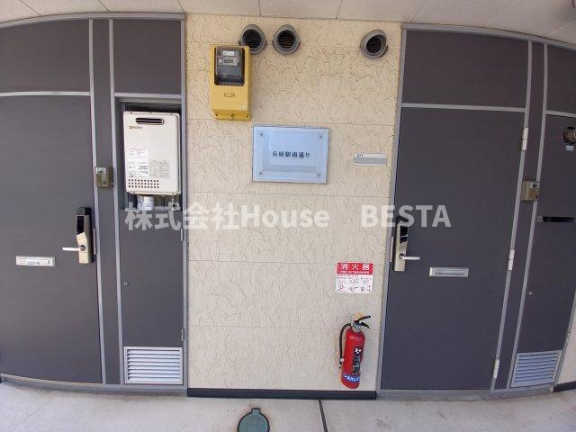 レオパレス兵庫駅南通りの外観パース