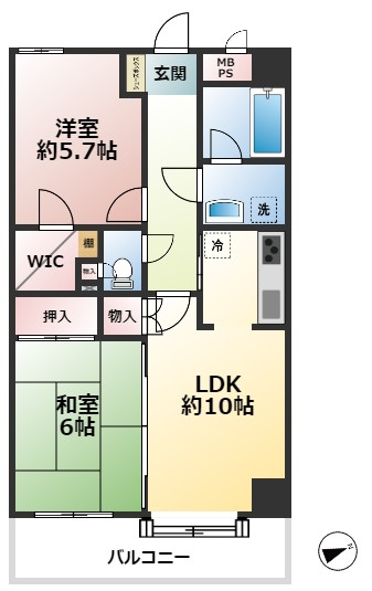 レジェンド南大泉の間取り