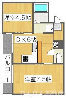 【間取り】 | メゾンパルクNS