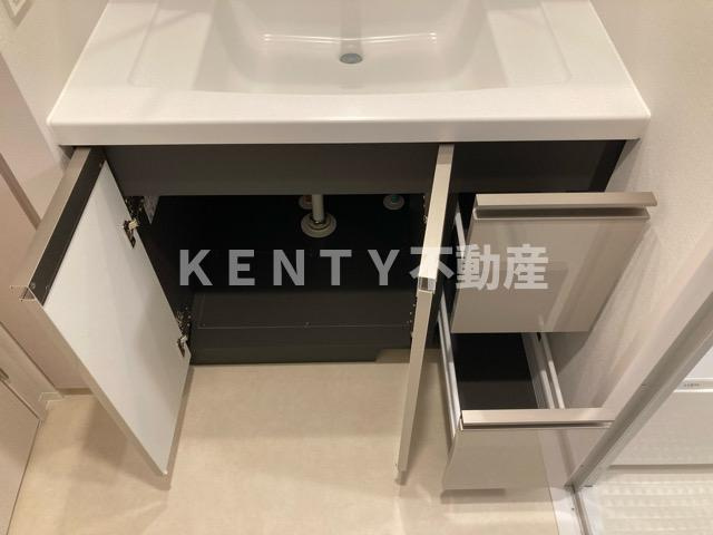 【洗面所】 | ルフォンプログレ西大井プレミア | ゆったりとスペースのある洗面所