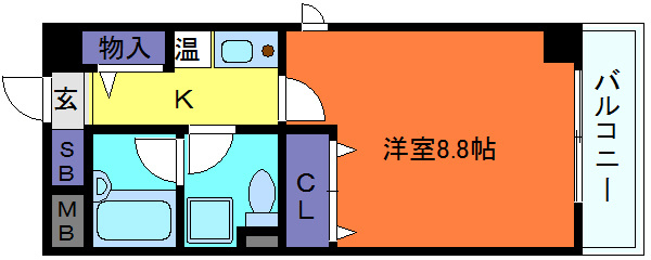 エイト御影の間取り
