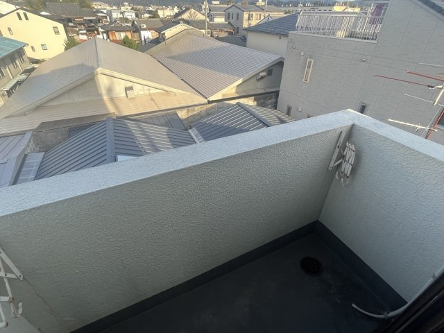 サンシャイン烏丸鞍馬口のバルコニー