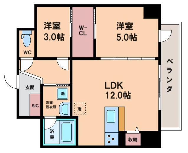 【間取り】 | La CASA 上汐