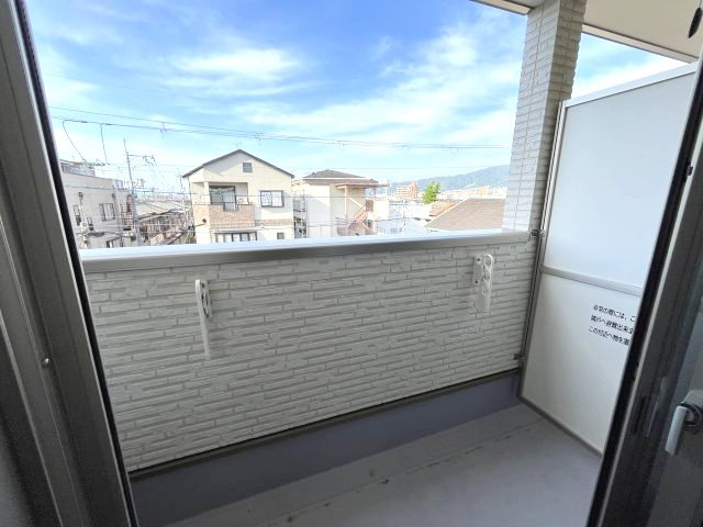 ルクレール菱屋のバルコニー