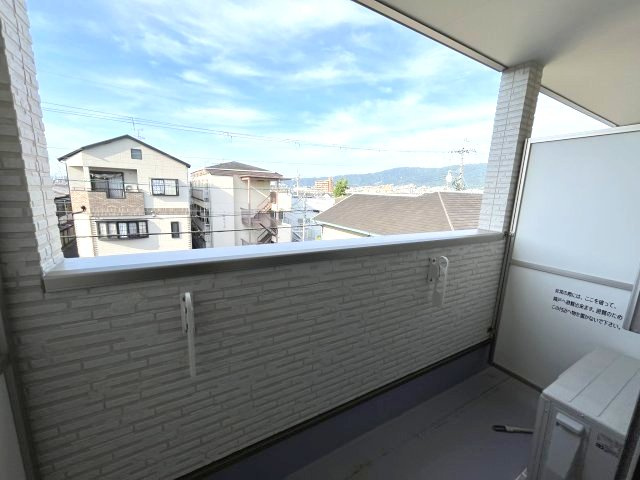 ルクレール菱屋のバルコニー