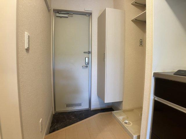 南桜の玄関
