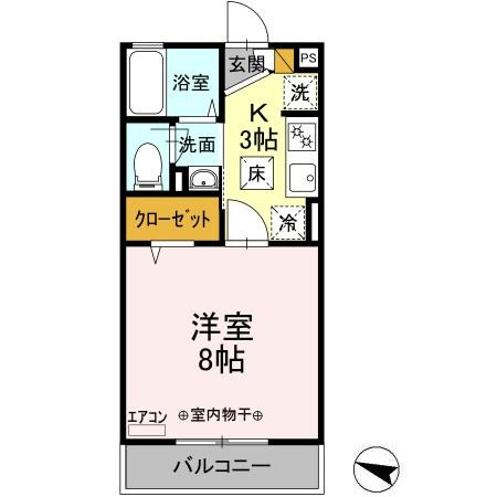 南桜の間取り