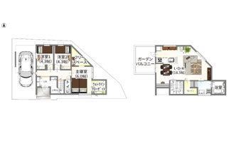 【参考プラン】 | 城陽市平川指月　売土地　建築条件付き | 自由設計になりますので設計士と直接お話していただきオンリーワンのおうちづくりが可能です！需要の多いランドリールームも実現可能です。一緒に楽しくお家づくりをしていきましょう！
