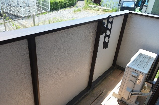 コーポ穂高のバルコニー