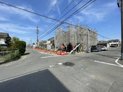 【前面道路含む現地写真】 | First Town第２中川区長良町全４棟【仲介手数料無料　常盤小学校　長良中学校】】 | LINEから簡単お問合せ可能！
友達検索で@nqk7328tです！。