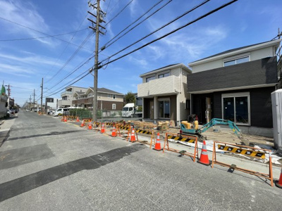 【前面道路含む現地写真】 | First Town第２中川区長良町全４棟【仲介手数料無料　常盤小学校　長良中学校】】 | 仲介手数料無料キャンペーン実施中