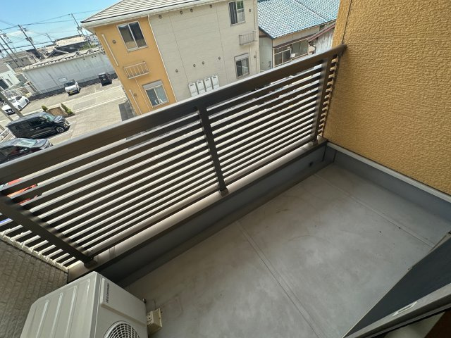 プルメリア　Ⅱのバルコニー