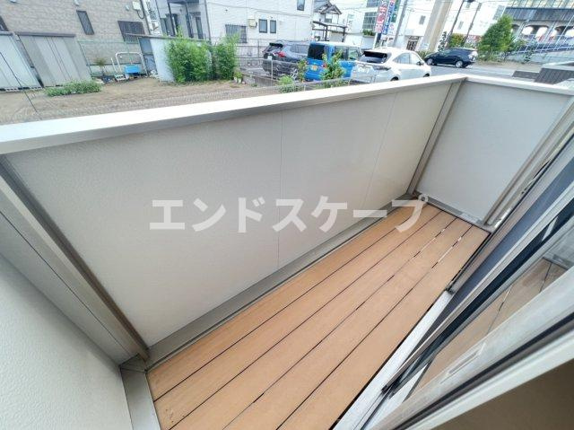 プチアリスのバルコニー|高崎、前橋、伊勢崎エリアのお部屋探しはエンドスケープまで！お客様の理想お聞かせ下さい♪