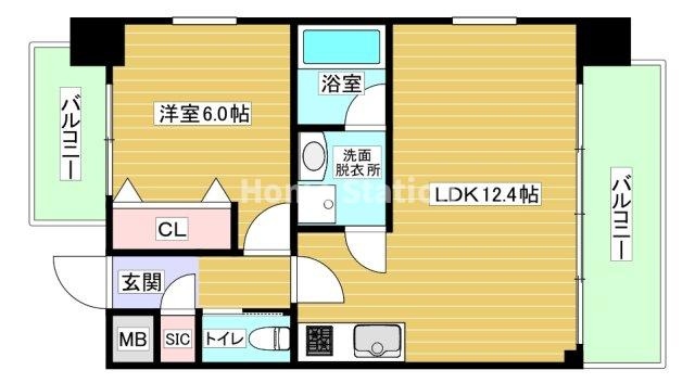 【間取り】 | プレジオ御幣島