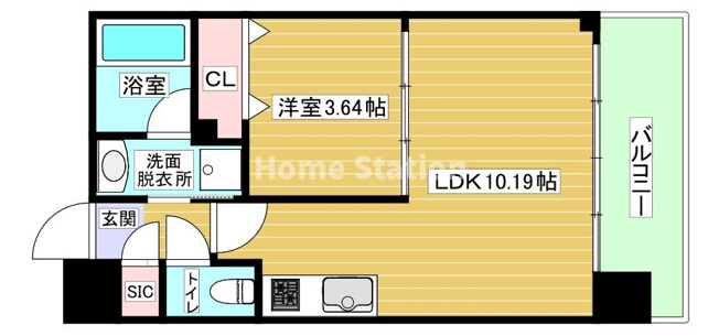 【間取り】 | プレジオ御幣島