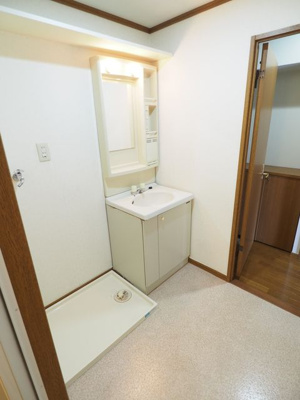 【洗面所】 | ドミール三川Ⅰ