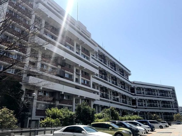 北緑丘第四住宅　18号棟の外観