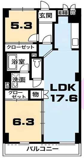 【間取り】 | K51227-紫野ｽｶｲﾊｲﾂ